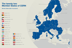 Romania - al 22-lea stat membru CERN